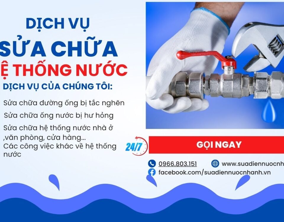 dich vu sua nuoc