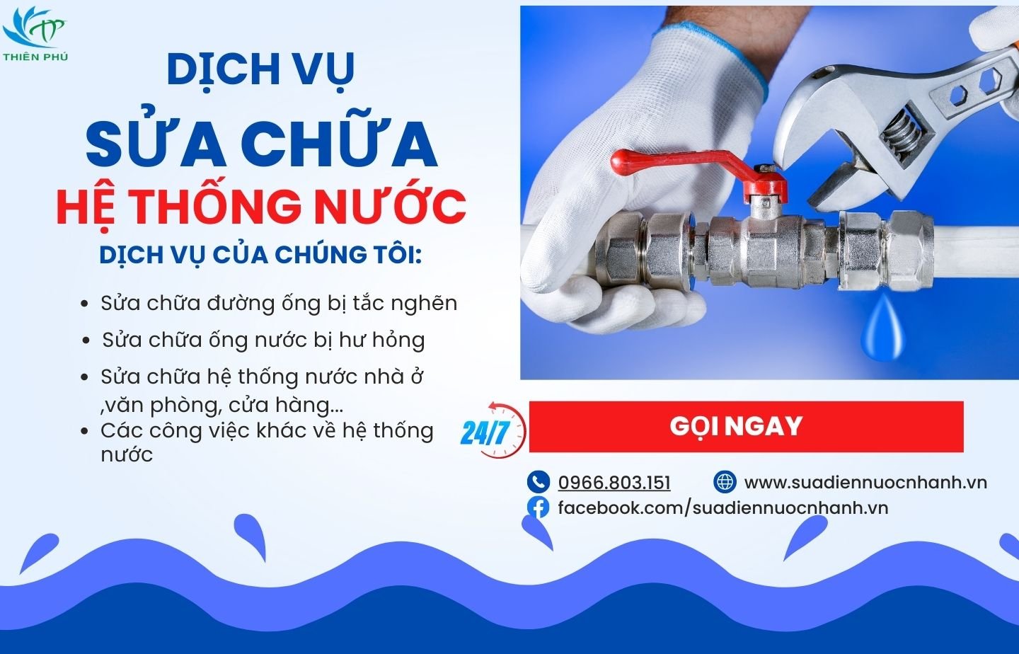 dich vu sua nuoc