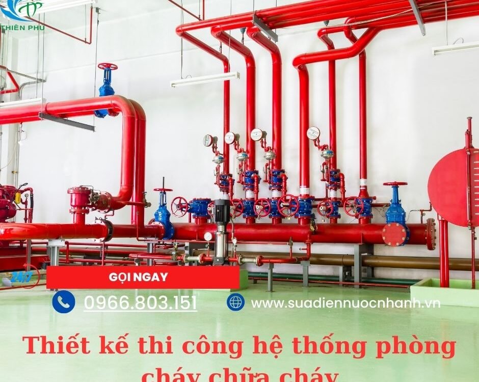 Thiết kế lắp đặt hệ thống phòng cháy chữa cháy