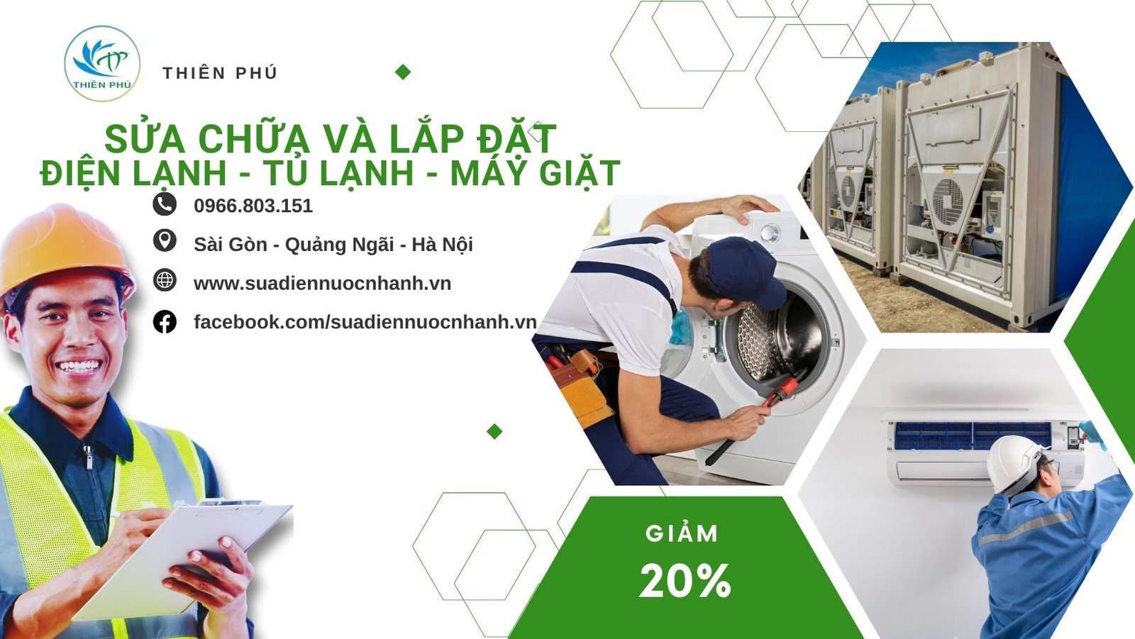 Sửa Chữa và Lắp Đặt Điện Lạnh - Tủ Lạnh và Máy Giặt